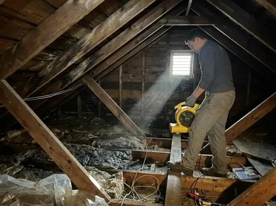 attic-water-damage-drying-proc-007 — frequently asked questions, Emergency Water Extraction & 24/7 Flood Response in Santa R…